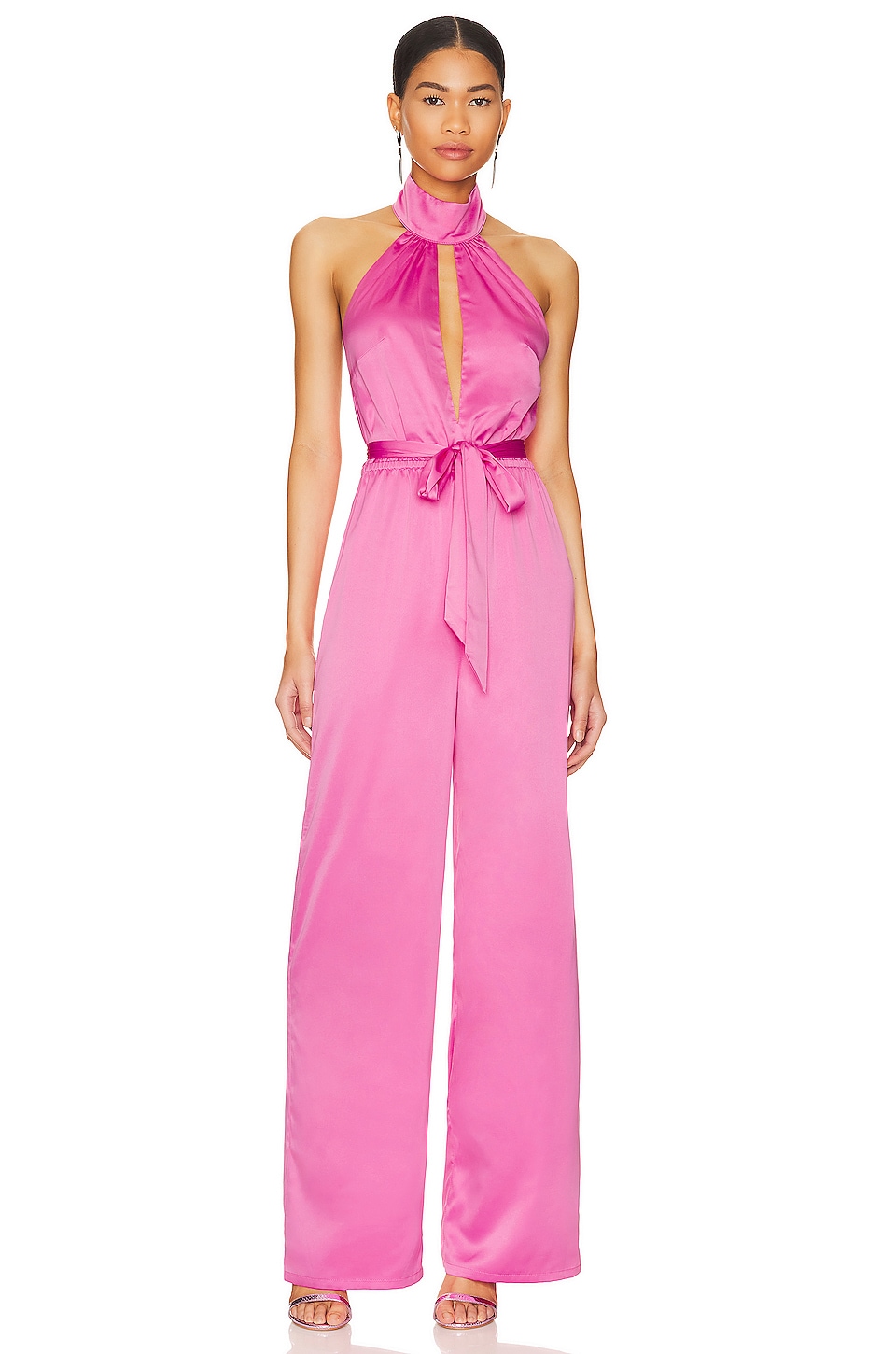 MORE TO COME Janece Keyhole Jumpsuit