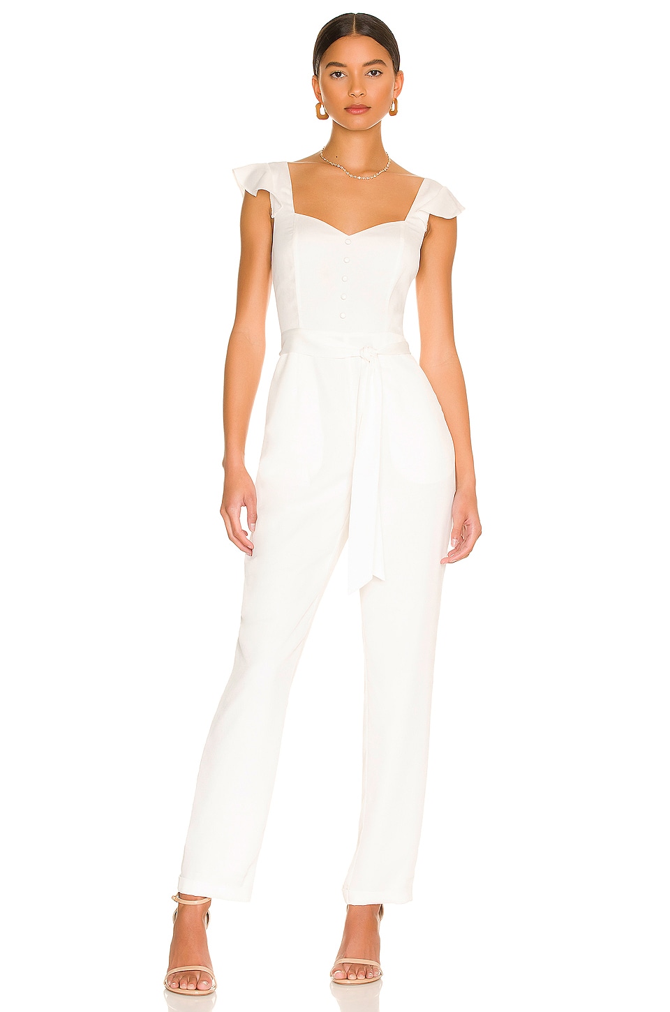 MORE TO COME Gloria Flutter Jumpsuit