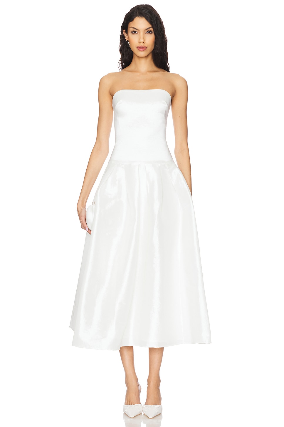 MORE TO COME Cambria Strapless Dress