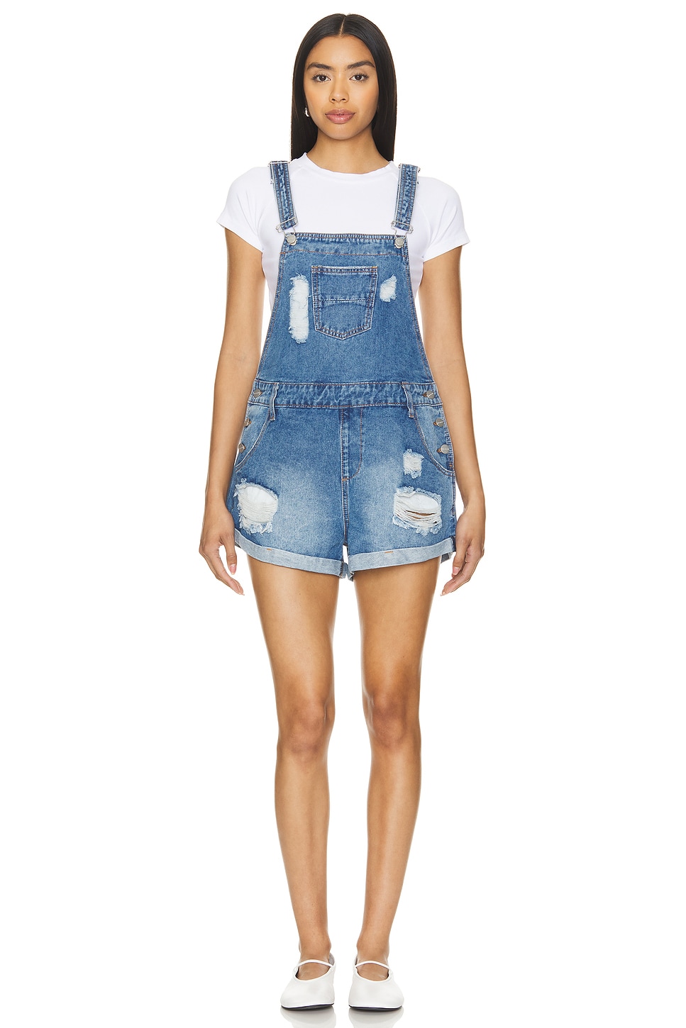 MORE TO COME Pippa Overall Shorts