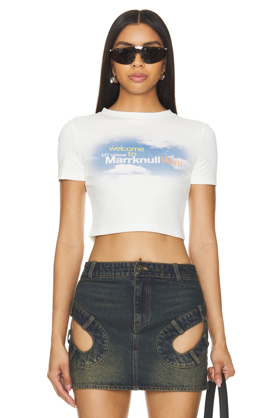 MARRKNULL Blue Sky T-shirt