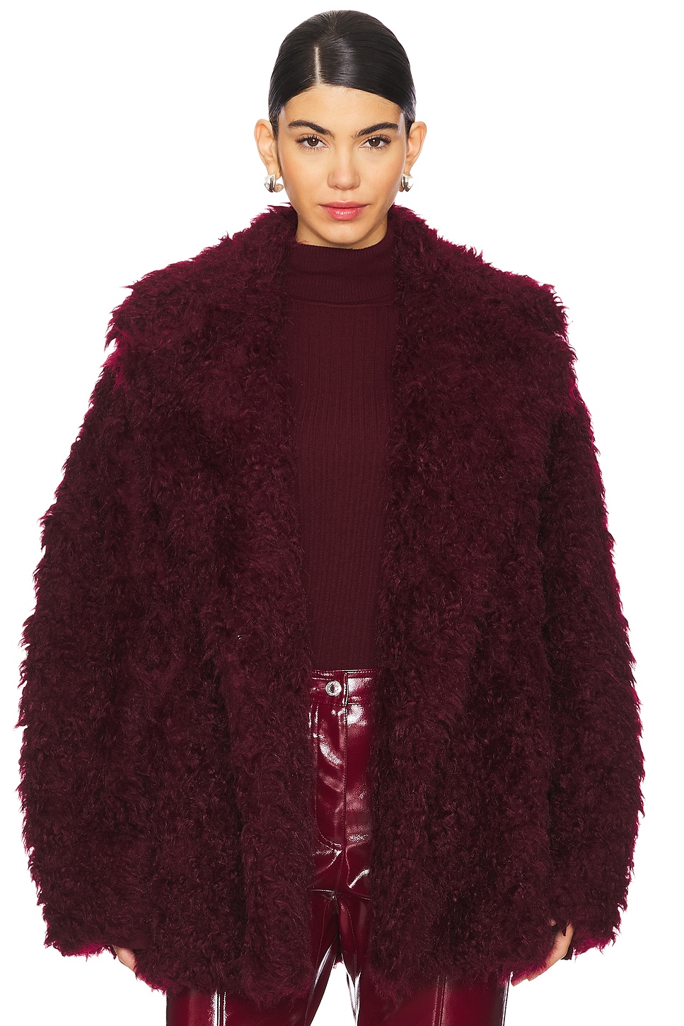 MSGM Faux Fur Jacket