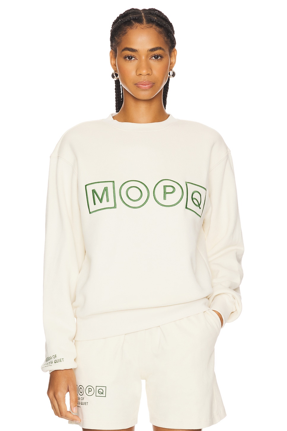 Museum of Peace and Quiet Simple Living Crewneck