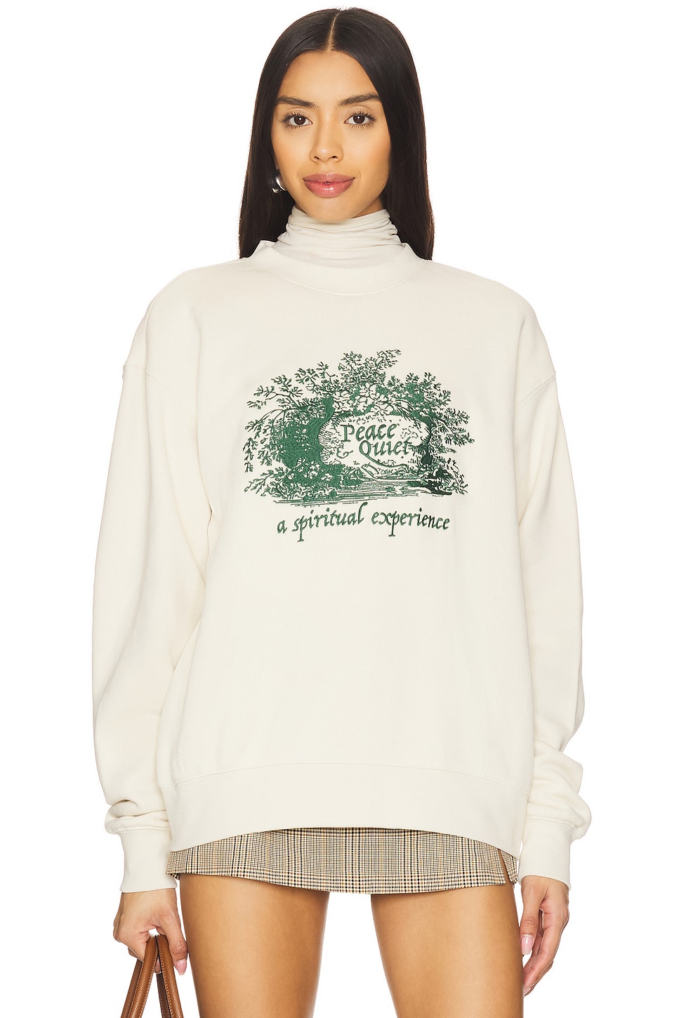 Museum of Peace and Quiet Spiritual Experience Crewneck Sweatshirt