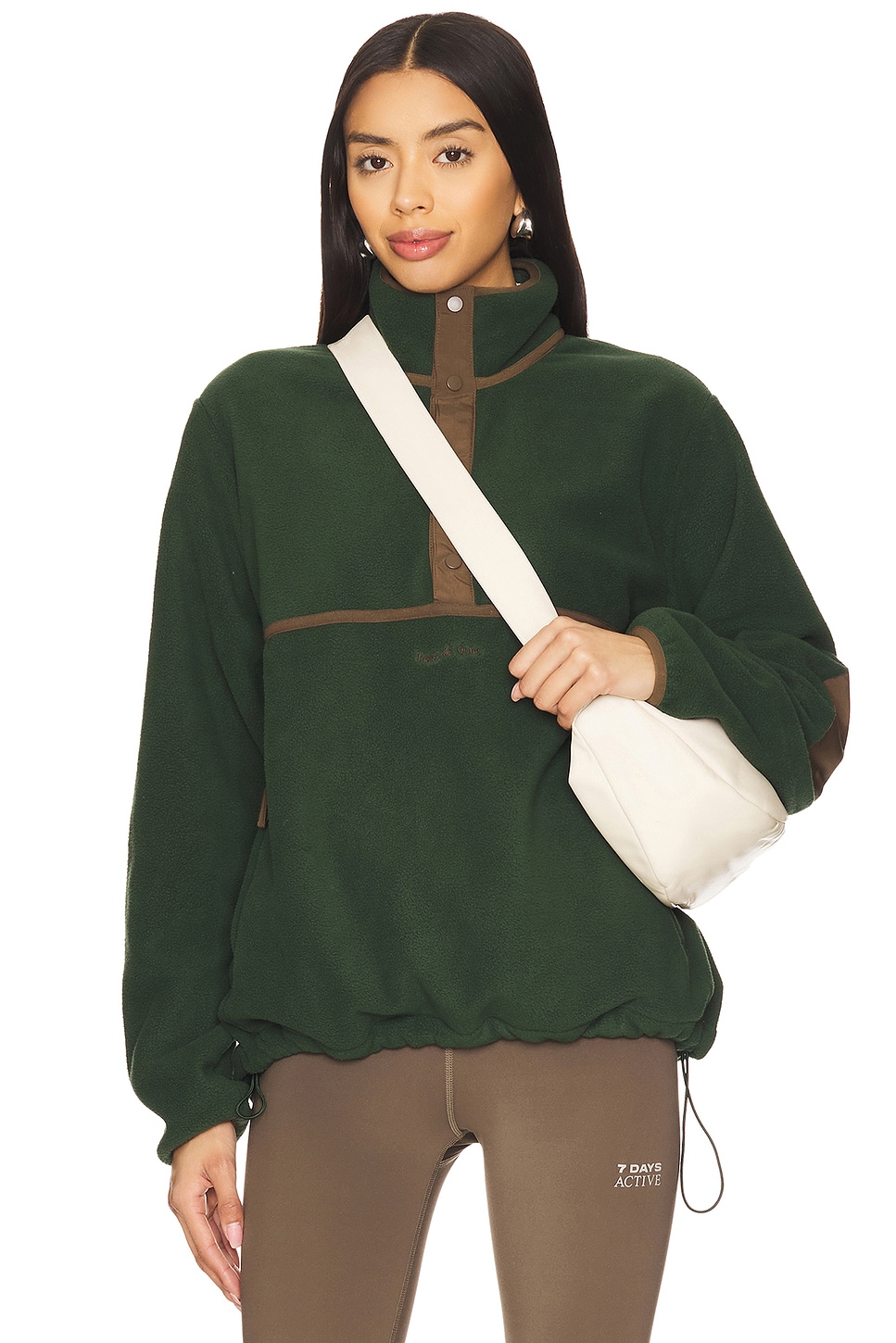 Museum of Peace and Quiet Wordmark Sherpa Pullover