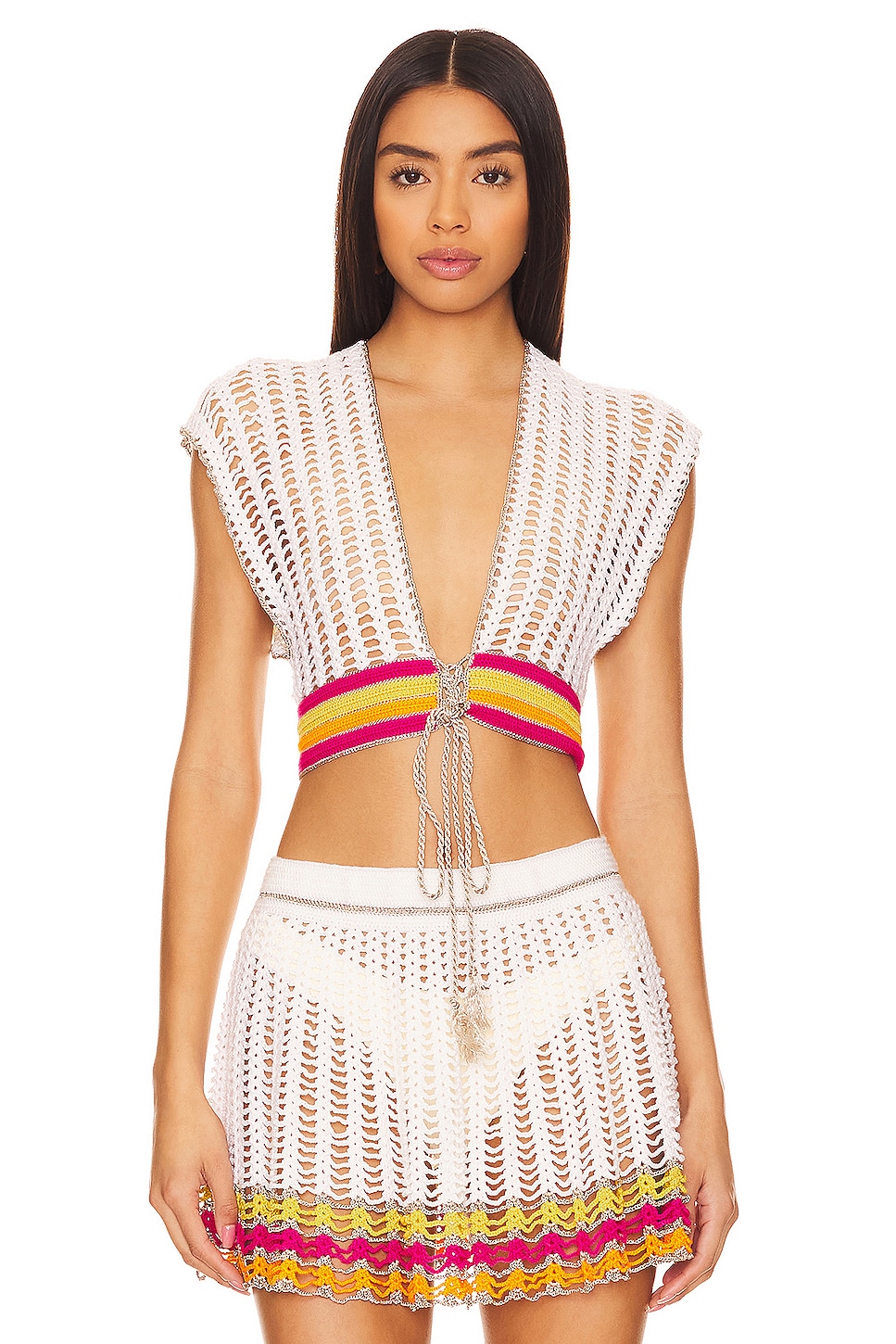 My Beachy Side Crochet Crop Top