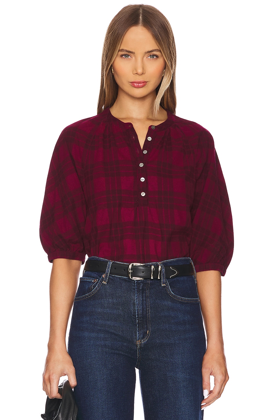 Nation LTD May Flannel Top