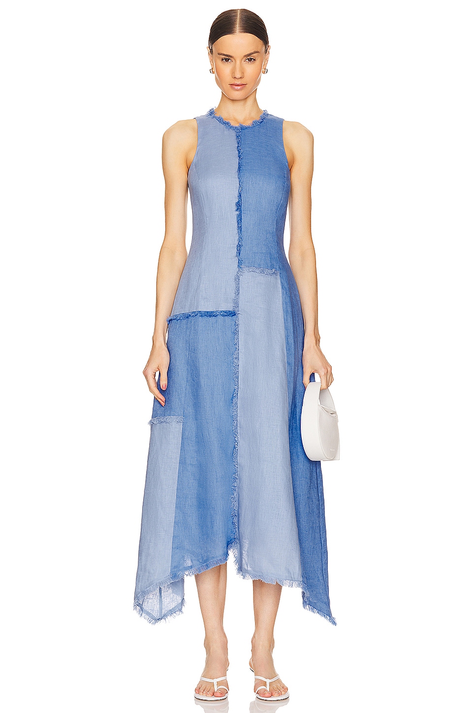 NICHOLAS Thalassa Patchwork Fringe Dress