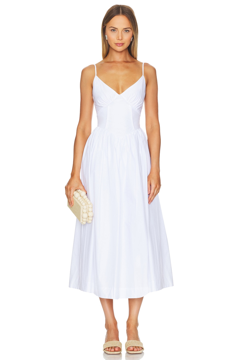 NICHOLAS Becker Princess Waist Midi Dress