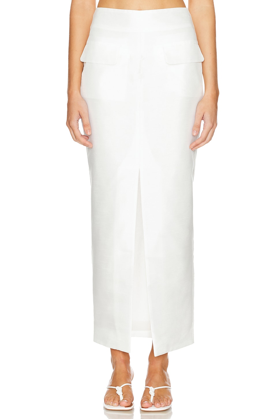 NICHOLAS Carmella Front Split Pencil Skirt