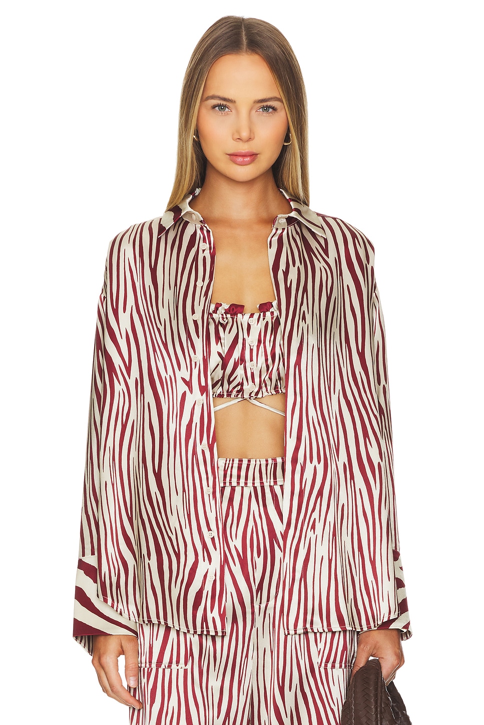 NICHOLAS Taja Oversized Buttondown Shirt