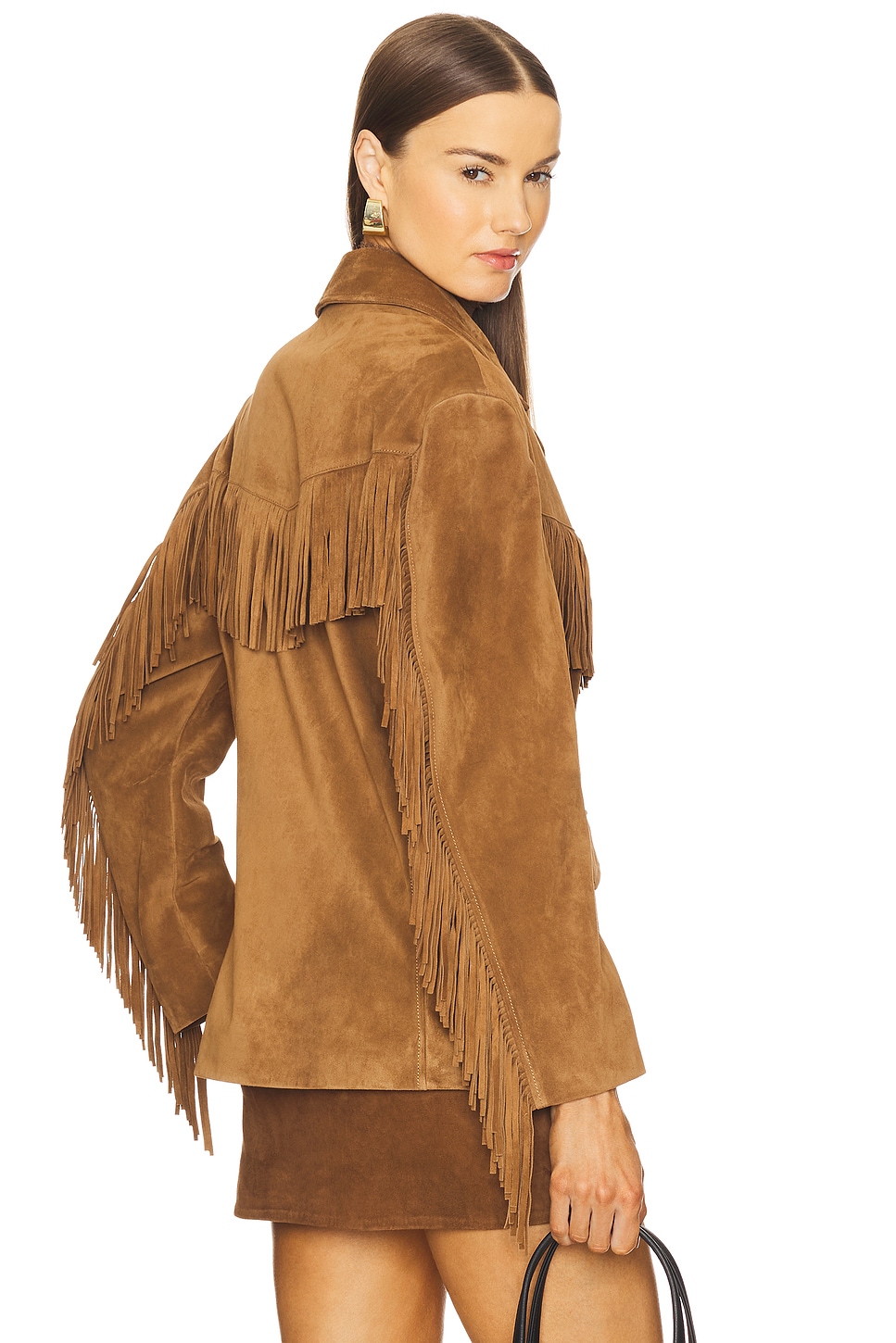 NILI LOTAN Maelle Fringe Jacket