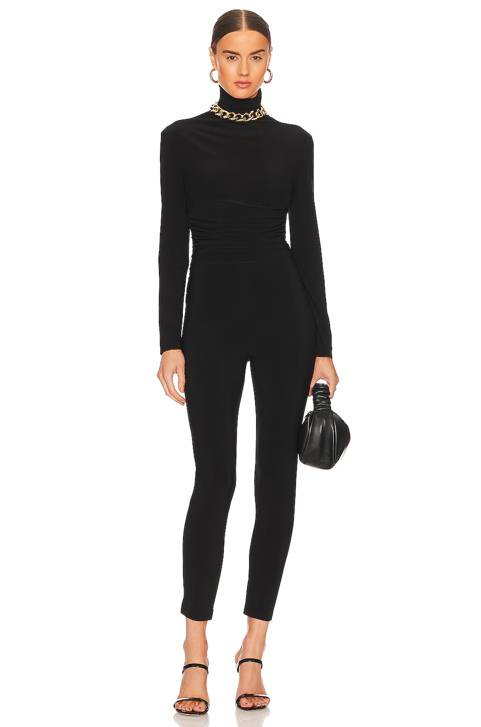 Norma Kamali Turtleneck Catsuit