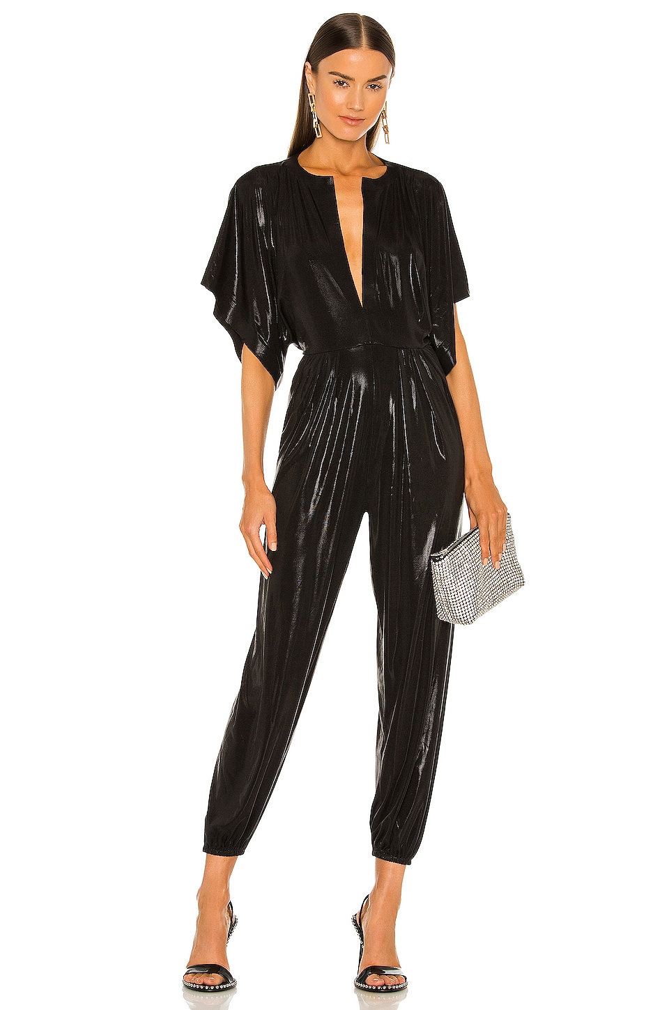 Norma Kamali Rectangle Jog Jumpsuit