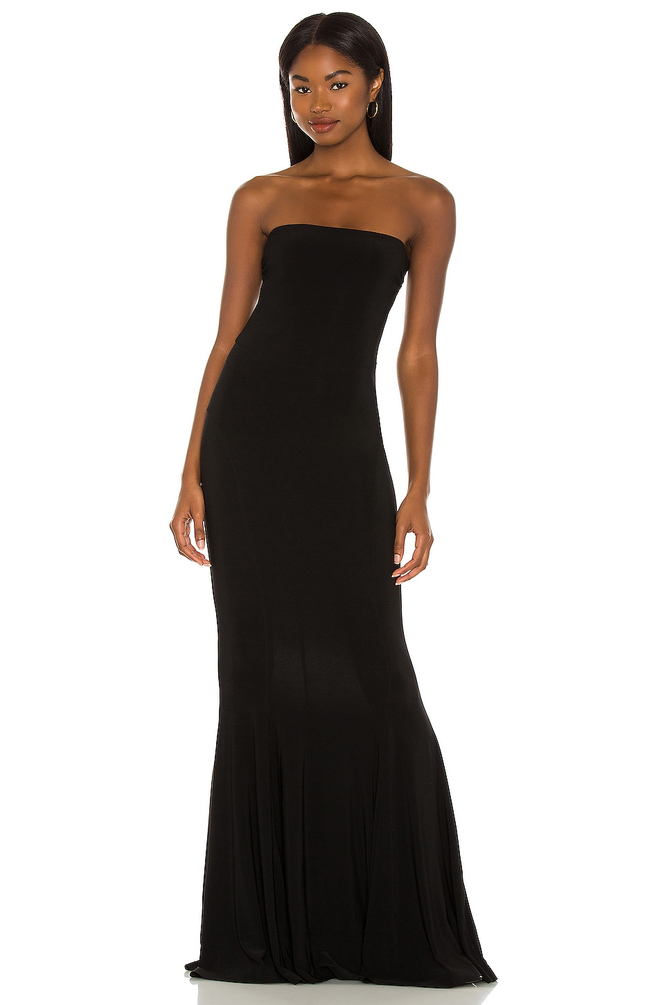 Norma Kamali x REVOLVE Strapless Fishtail Gown