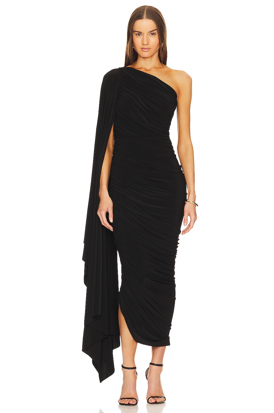 Norma Kamali Diana Gown W/ Sleeve