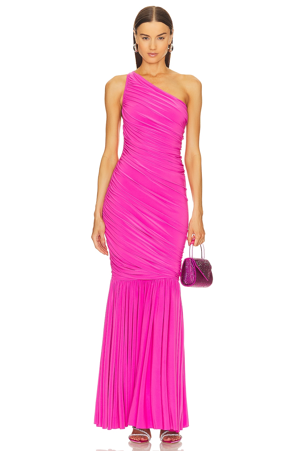 Norma Kamali Diana Fishtail Gown