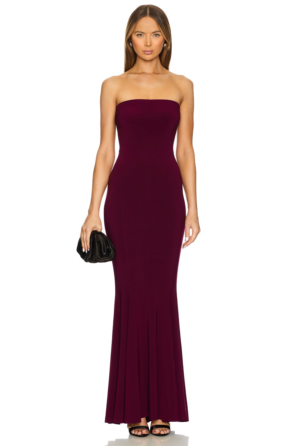 Norma Kamali x REVOLVE Strapless Fishtail Gown