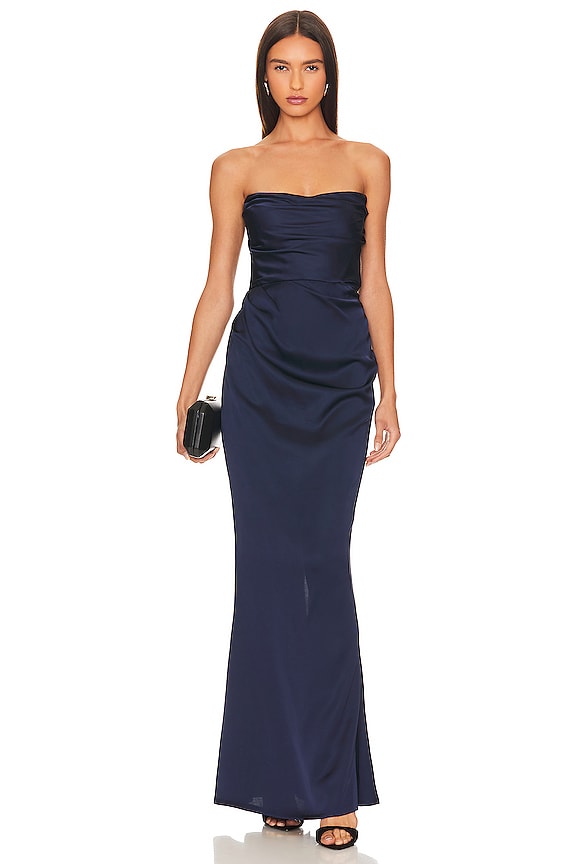 Nookie Emelie Strapless Gown