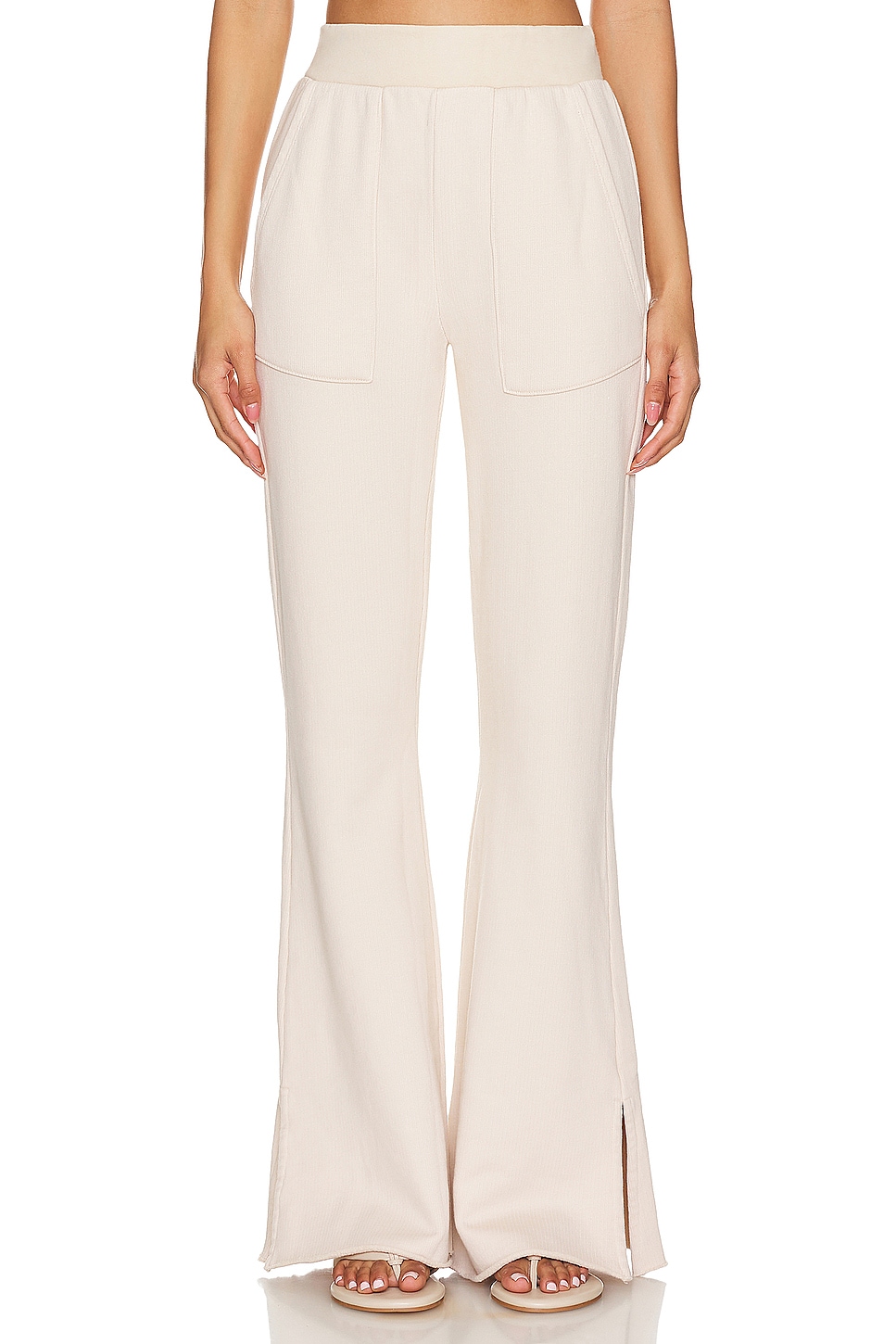 NSF Rusty Side Slit Flair Pant