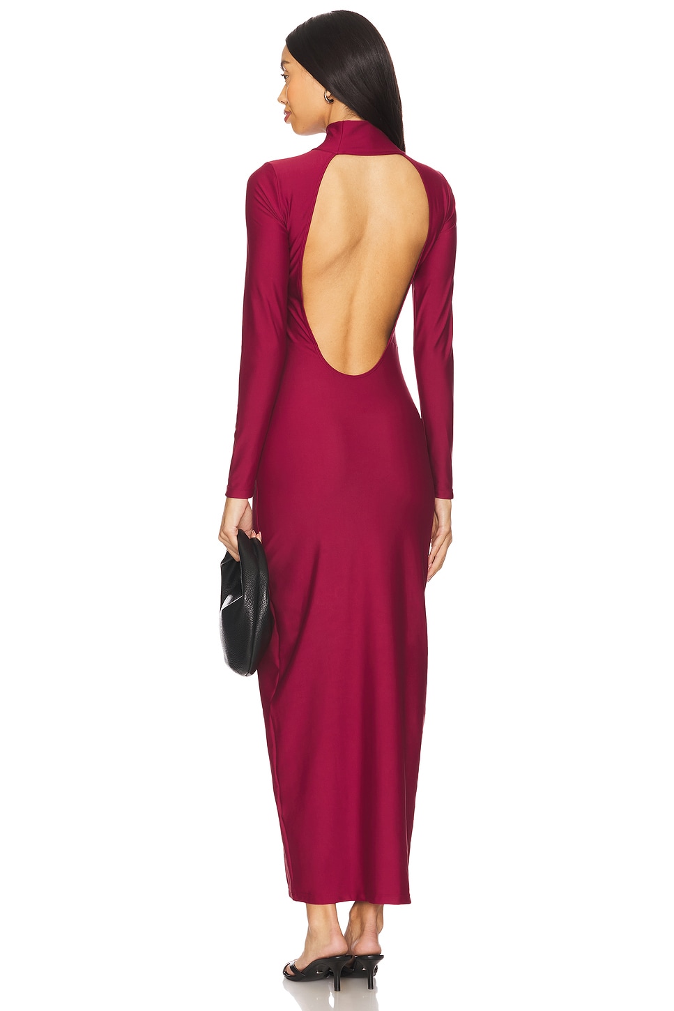 Nubyen Pinot Noir Low Back Dress