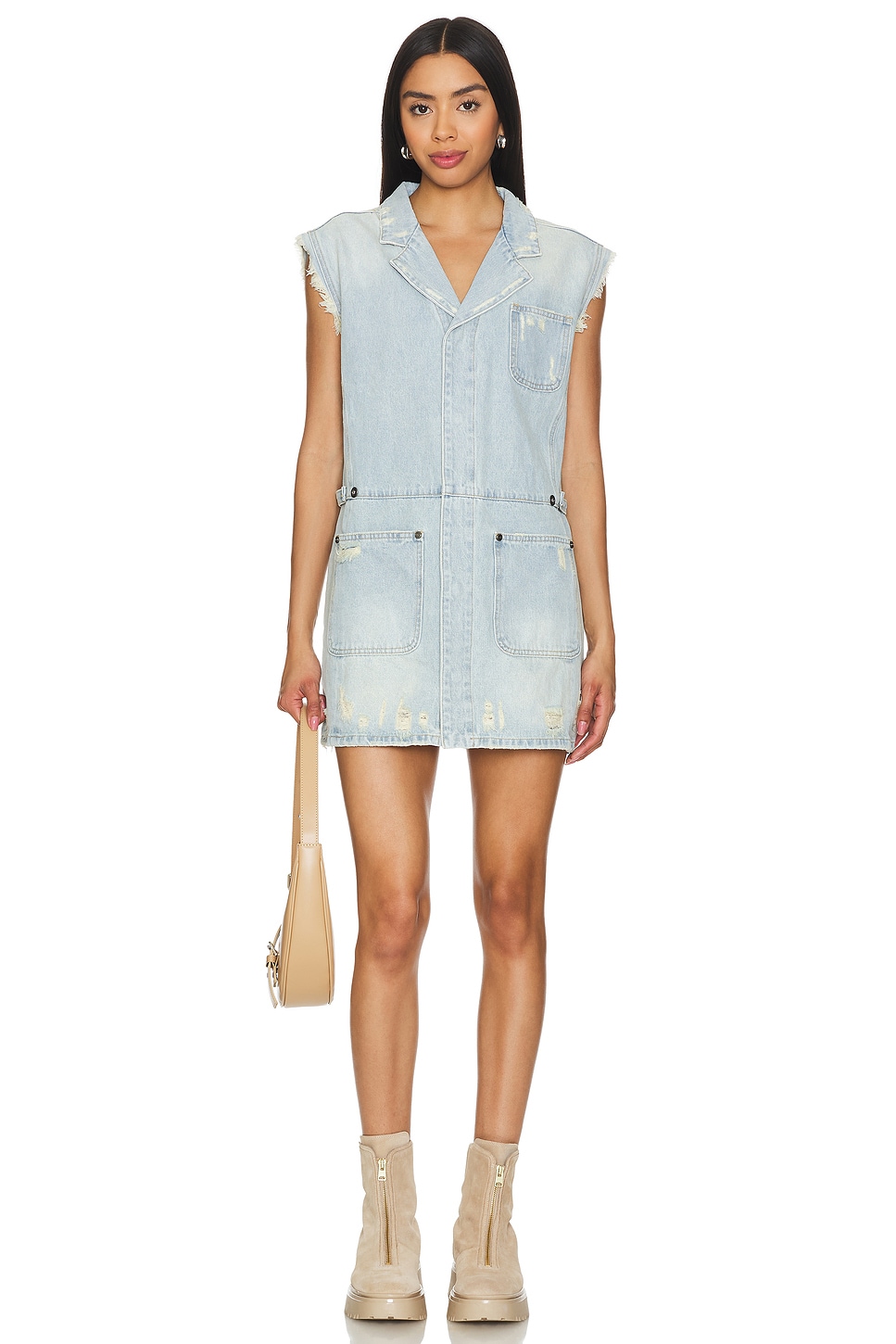 One Teaspoon Palisades Denim Dress