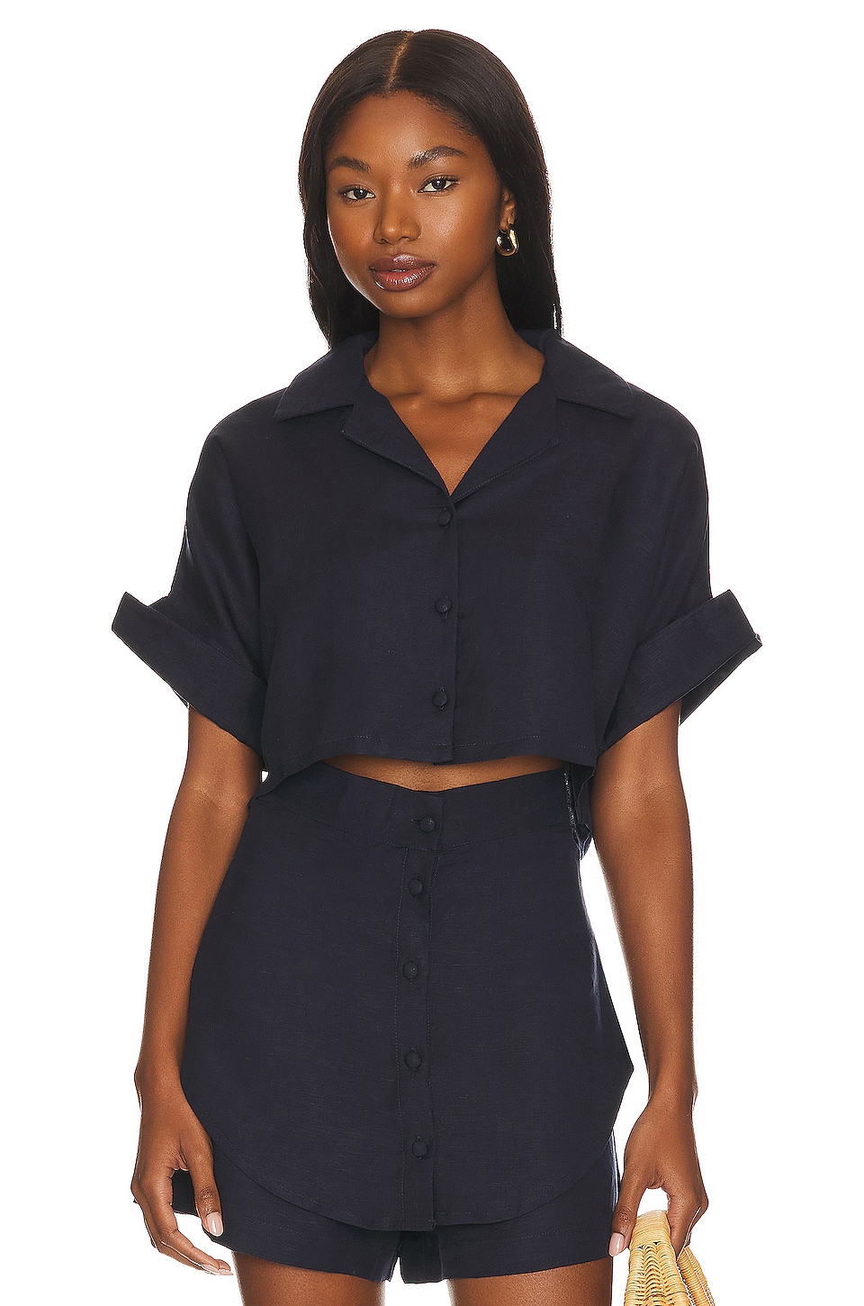 Ostra Brasil Drop Sleeve Short Shirt