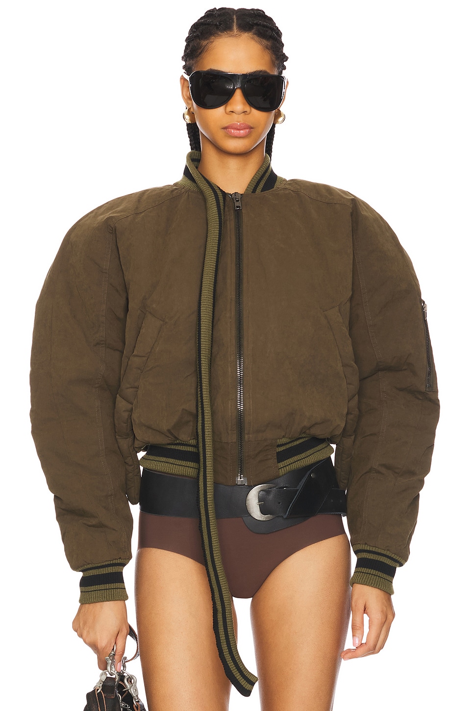 Ottolinger Strap Bomber Jacket