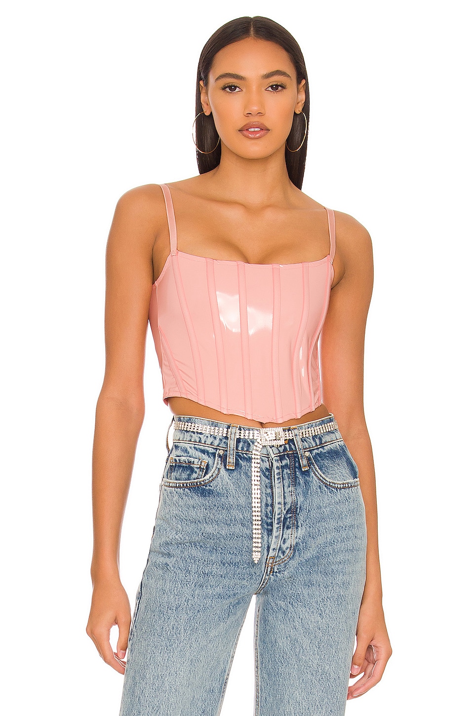 OW Collection Cotton Candy Corset Top