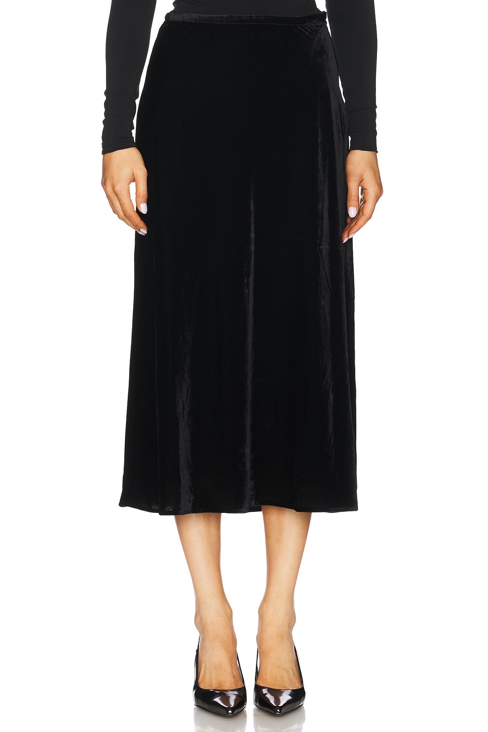 PAIGE Cicely Midi Skirt