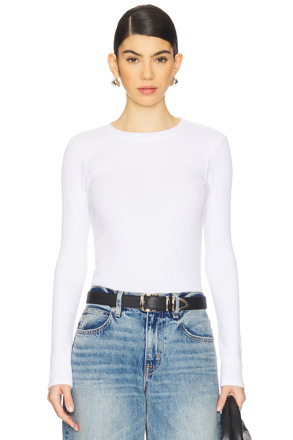 perfectwhitetee Jolie Crewneck