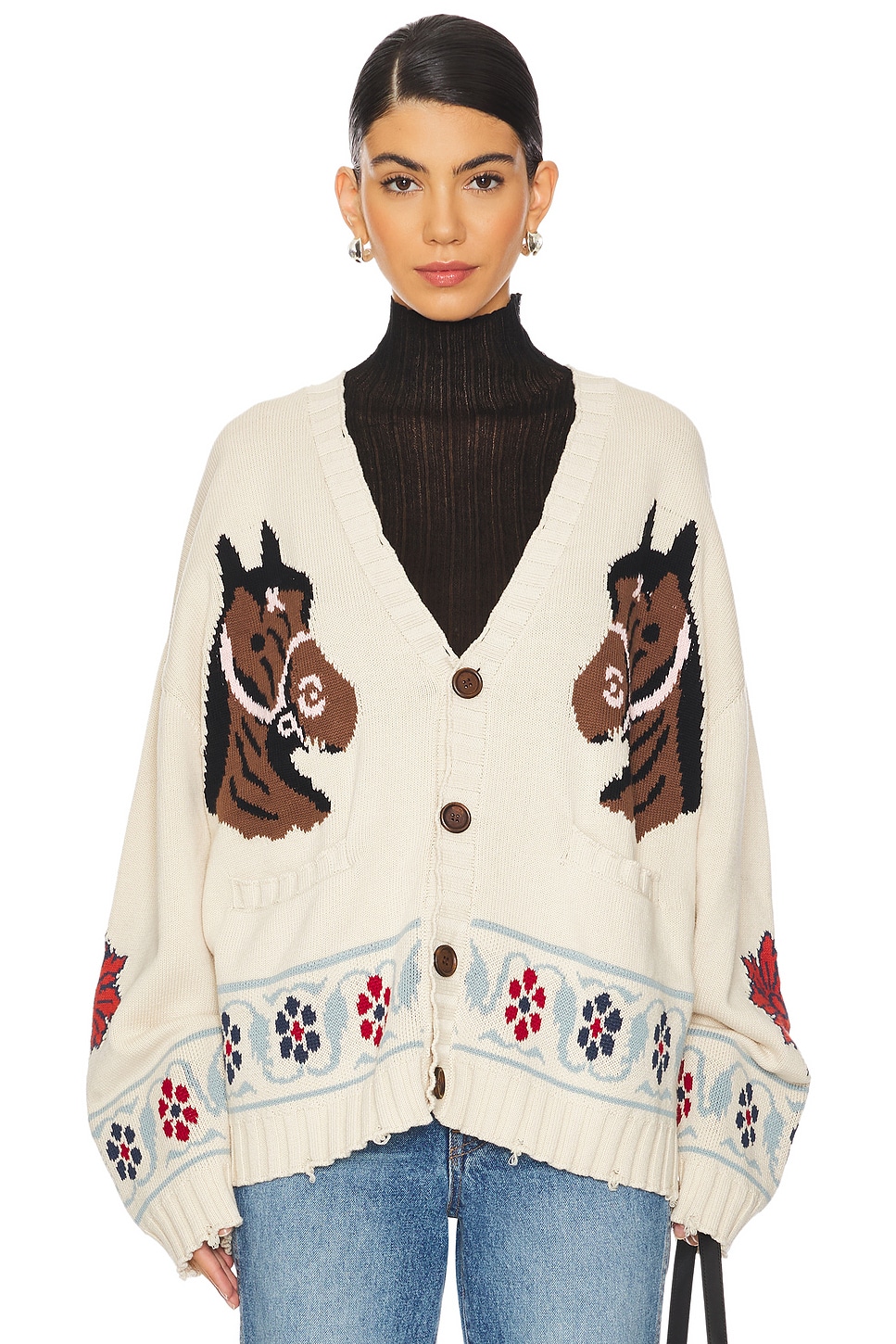 Found x REVOLVE Horse Cardigan