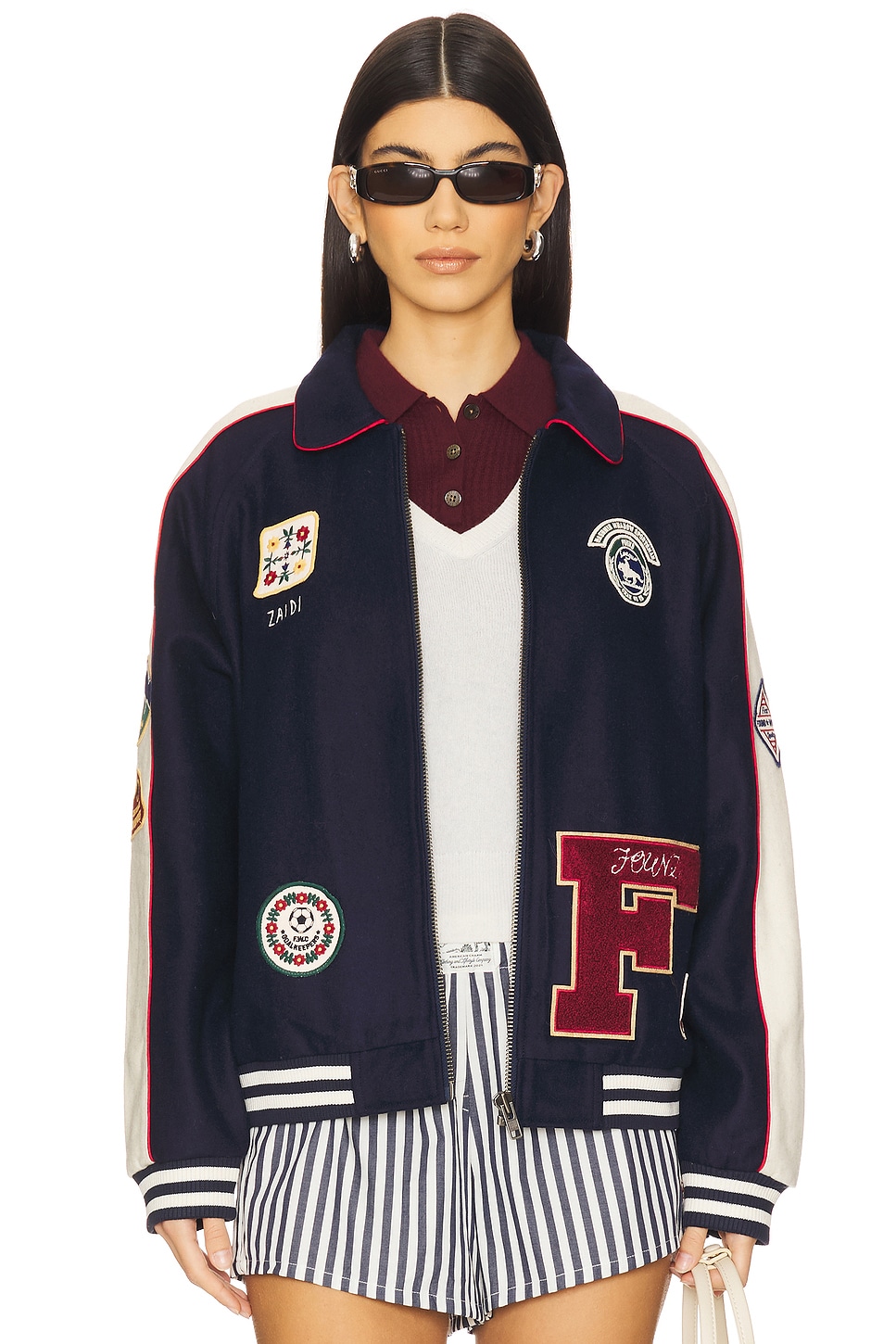 Found All Roads Varsity Jacket