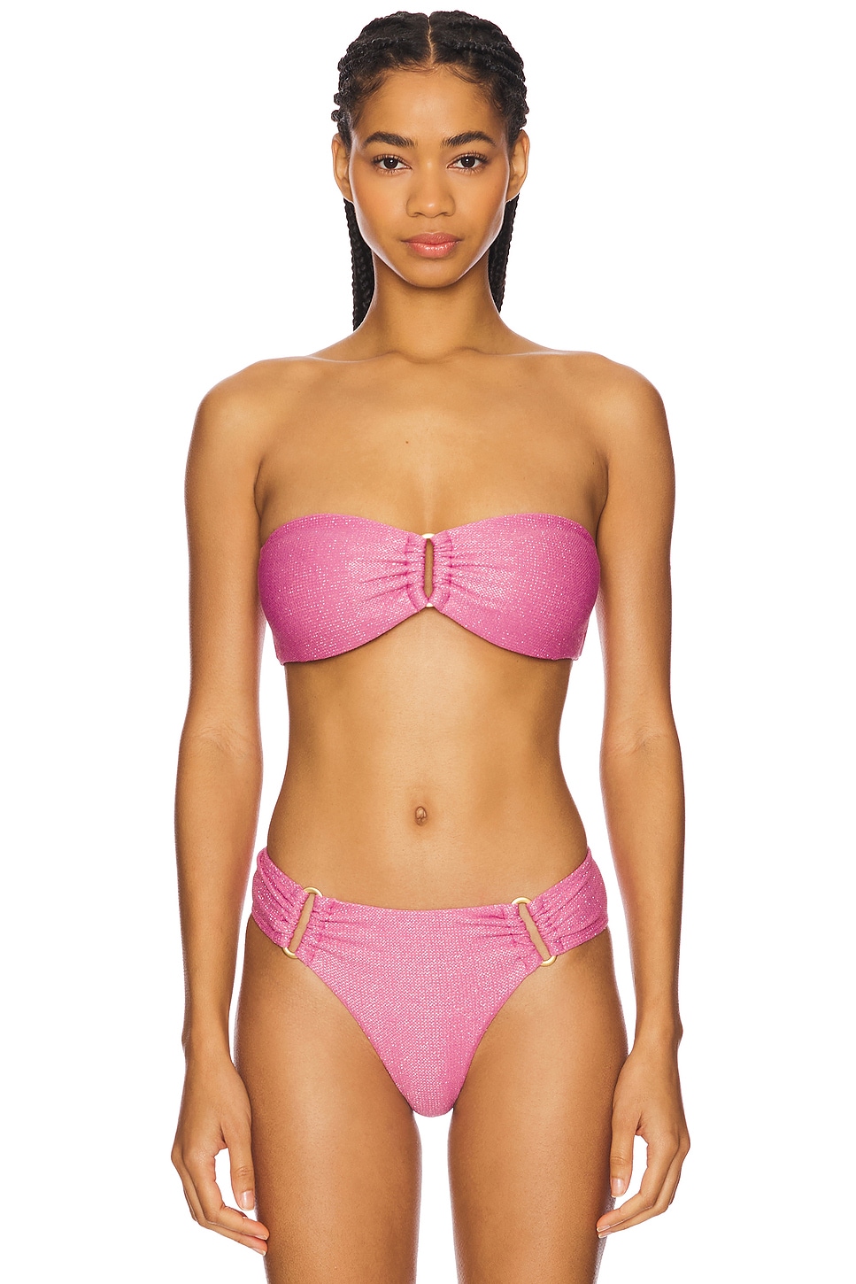 PQ Detail Bandeau Bikini Top