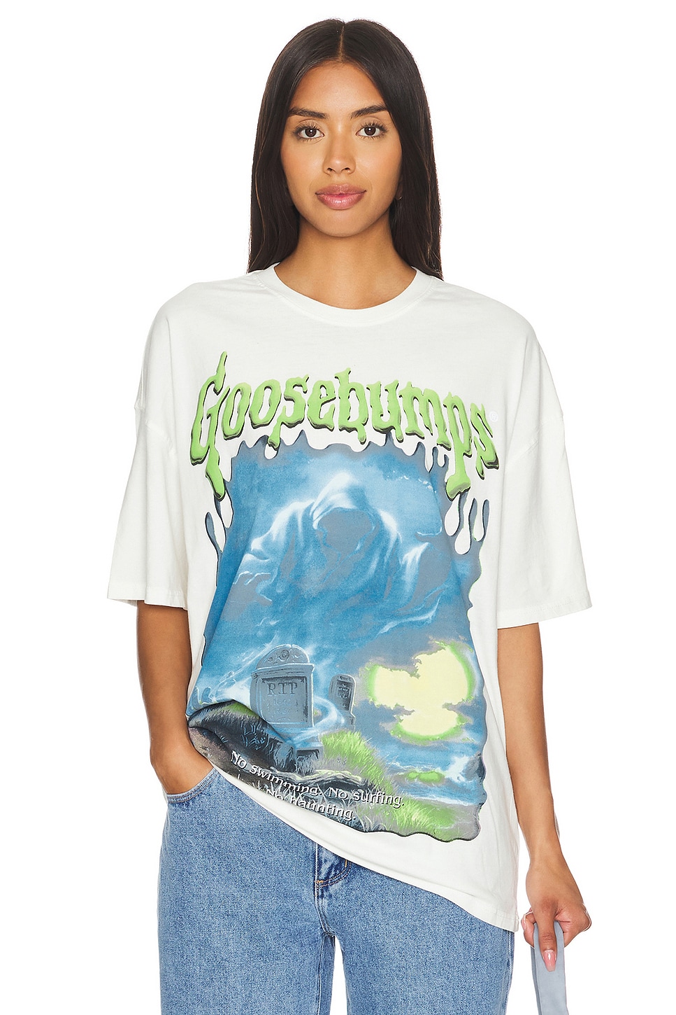 Philcos Goosebumps Graveyard Boxy Tee