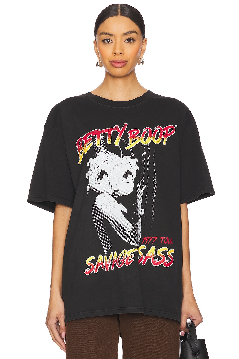 Philcos Betty Boop Savage Sass Tour Boxy Tee