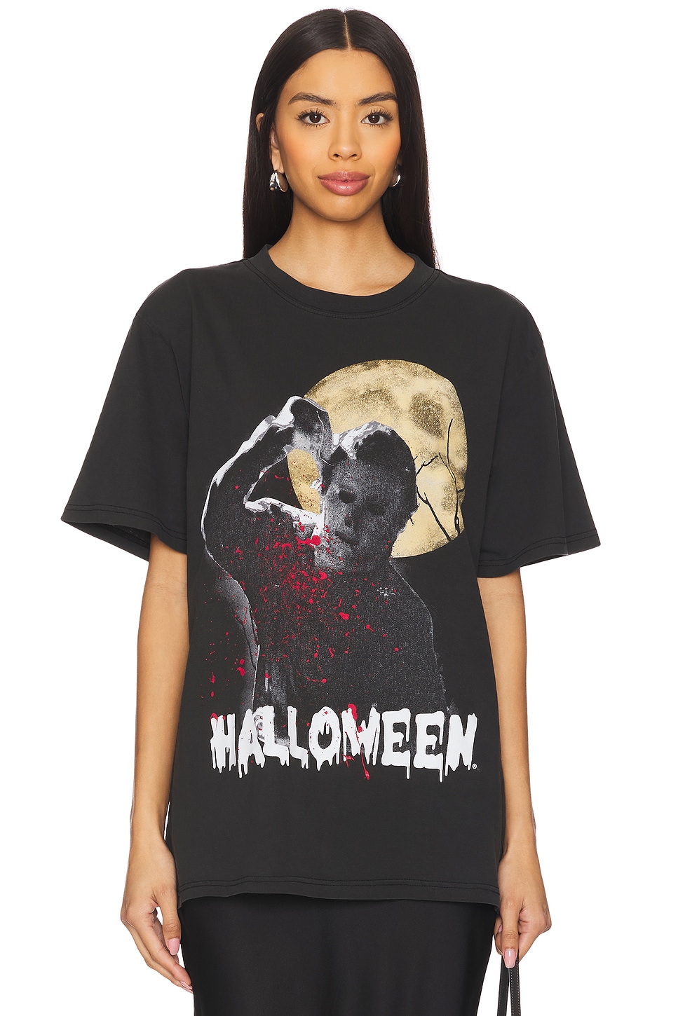 Philcos Halloween Moon Boxy Tee