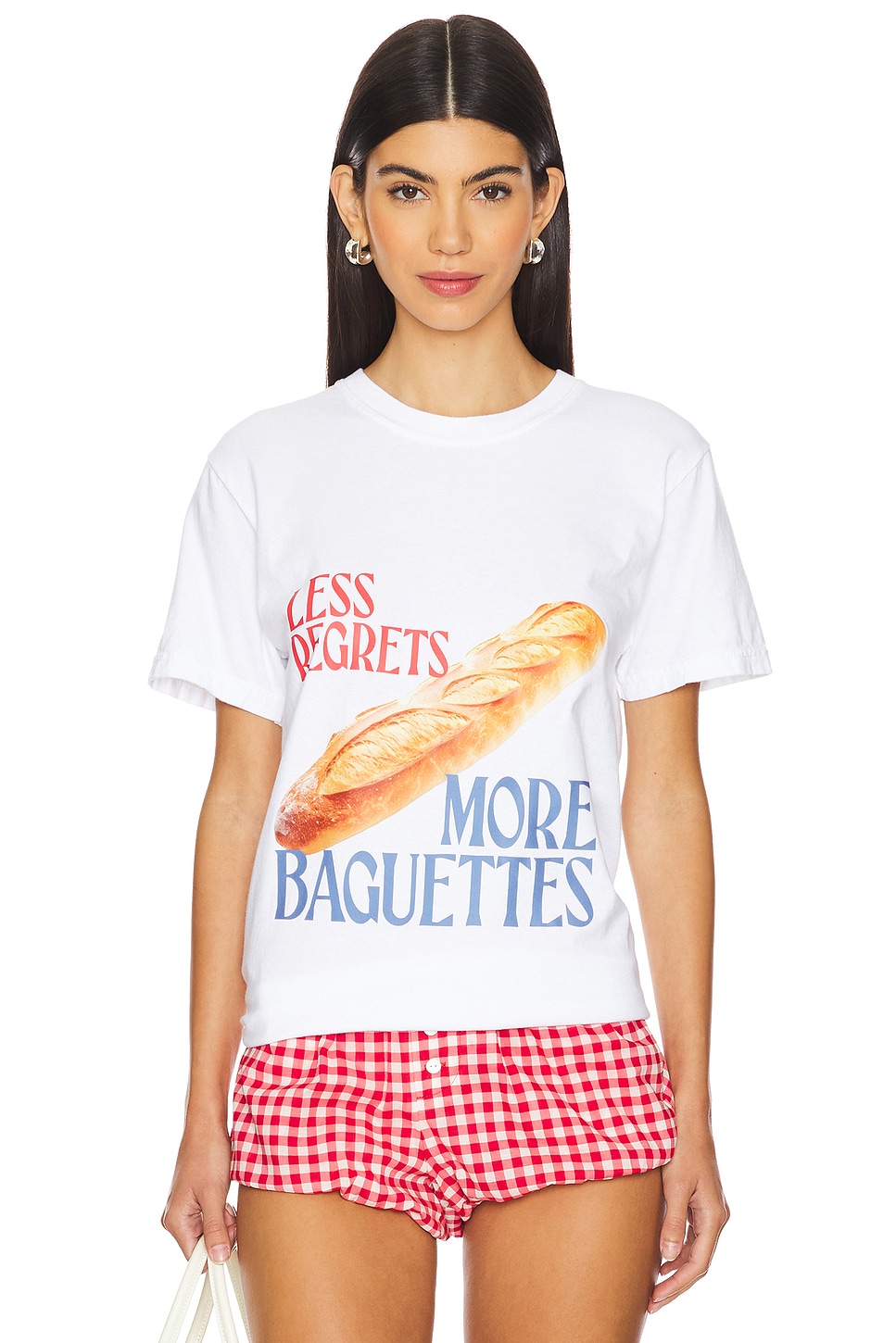 Polychrome Goods Less Regrets More Baguettes T Shirt