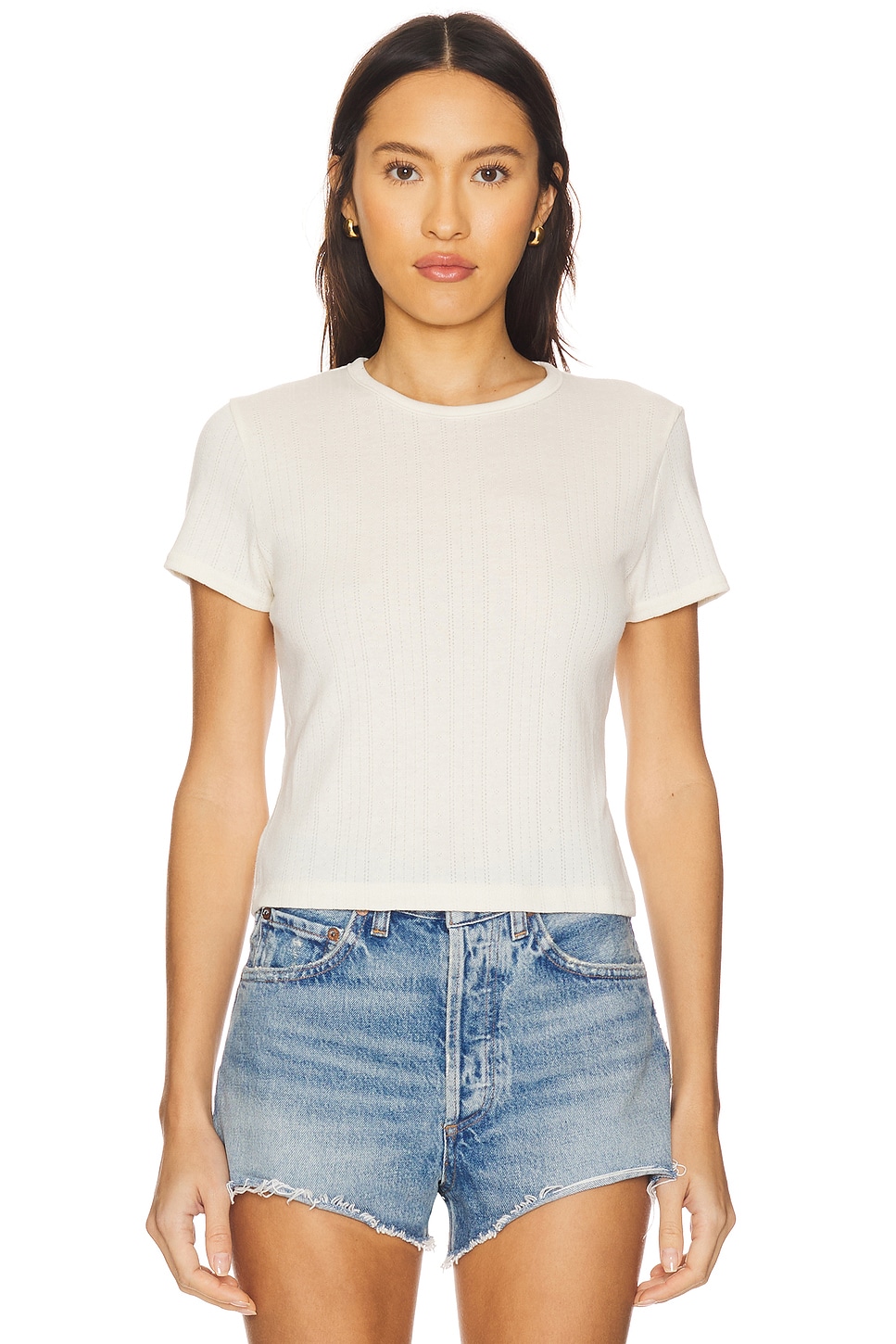 Rails Muse Pointelle Tee