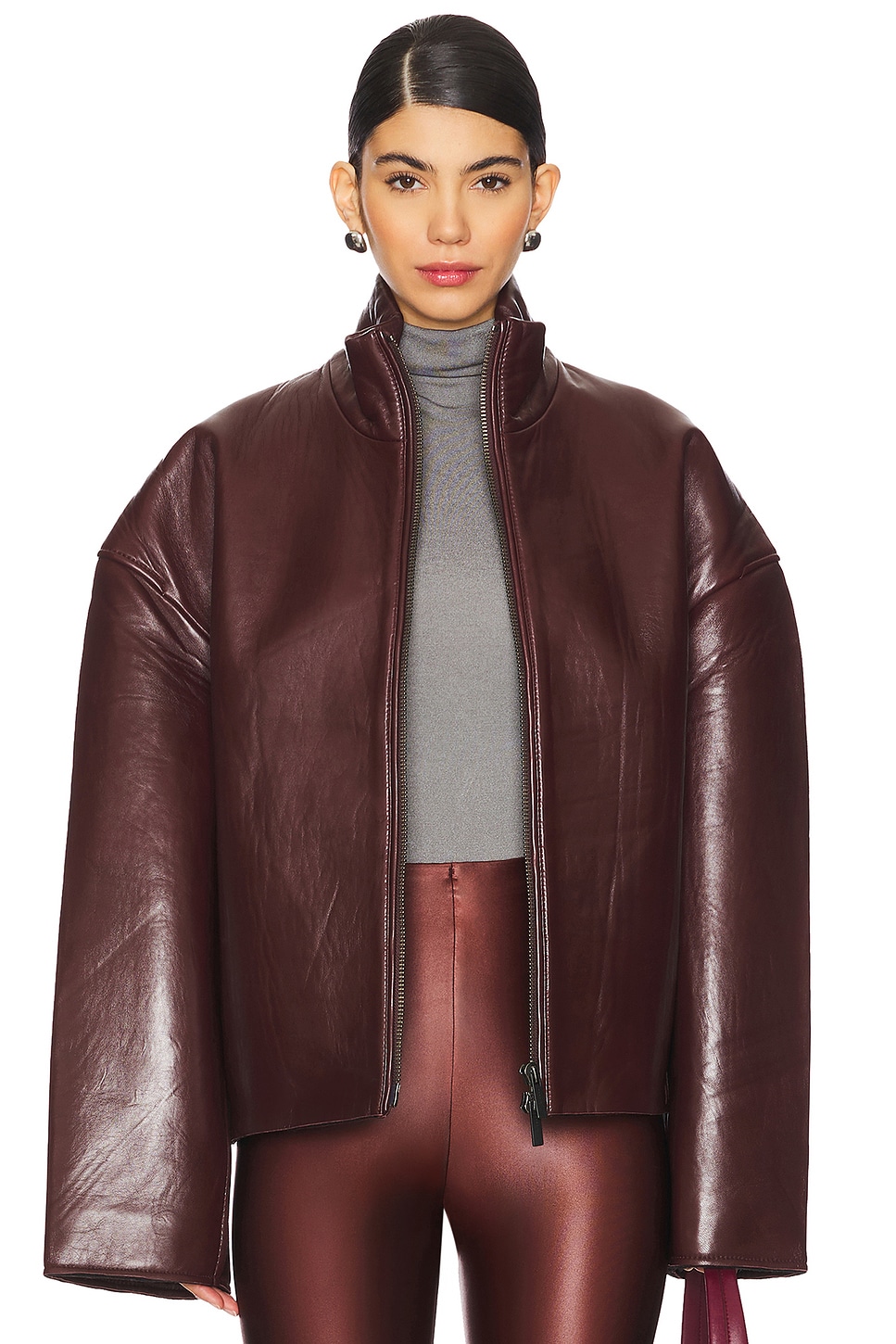 REMAIN Bonded Leather Jacket