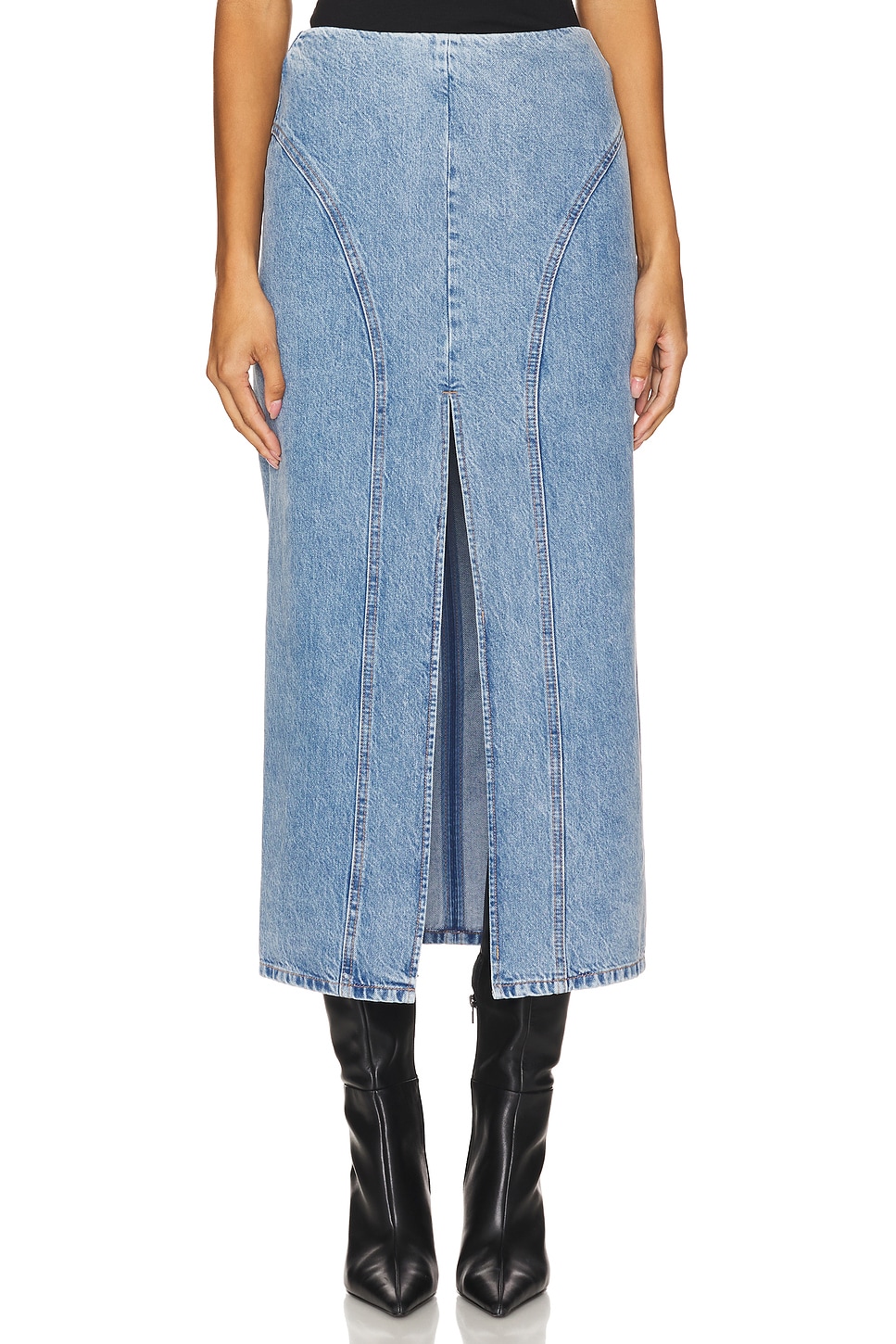 REMAIN Maxi Denim Skirt