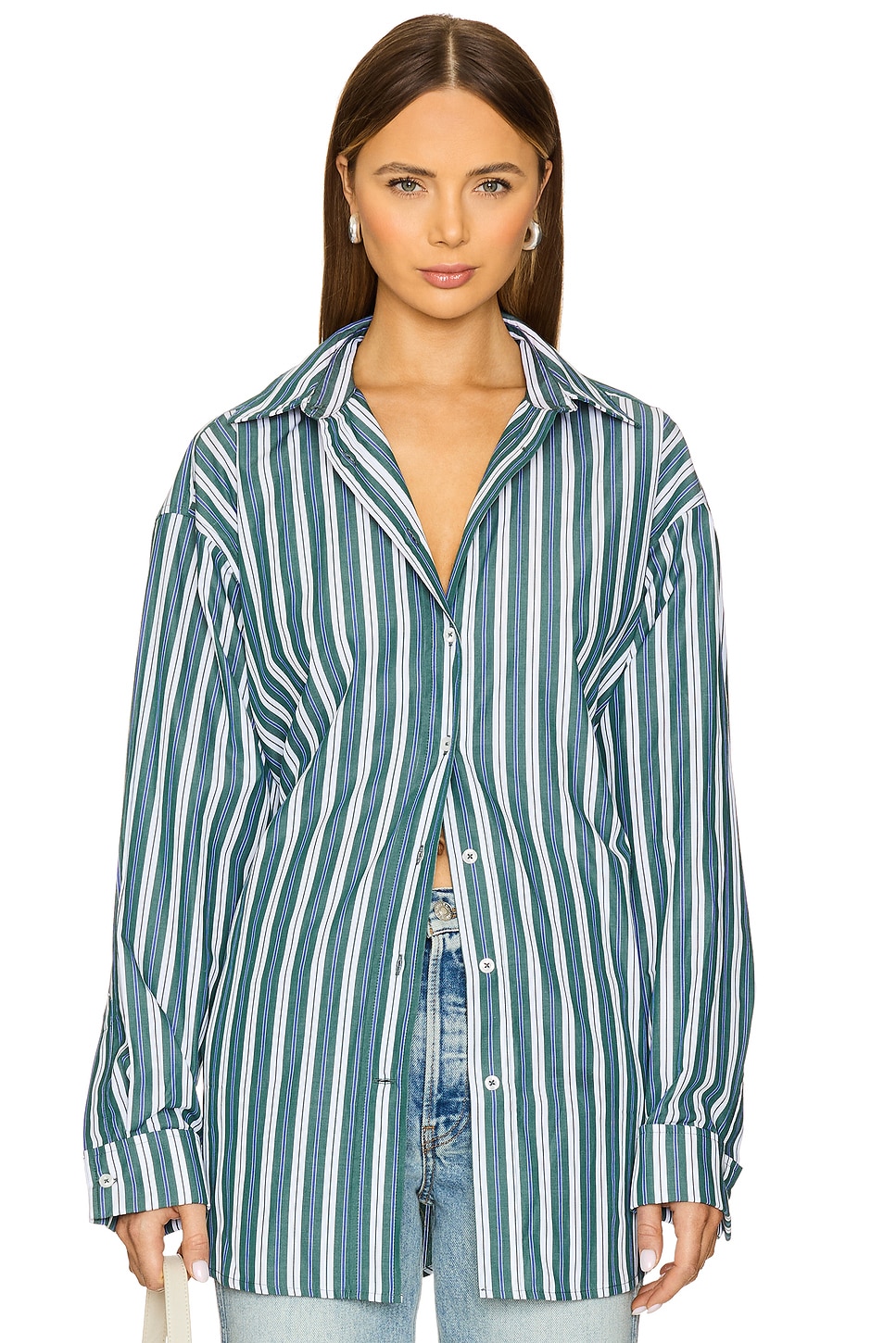 REMAIN Oversize Pintuck Shirt