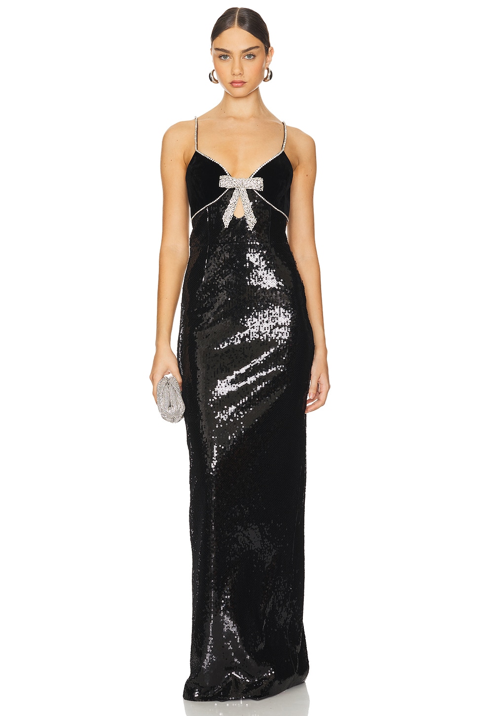 Rebecca Vallance X Nicky Hilton Lena Strap Gown