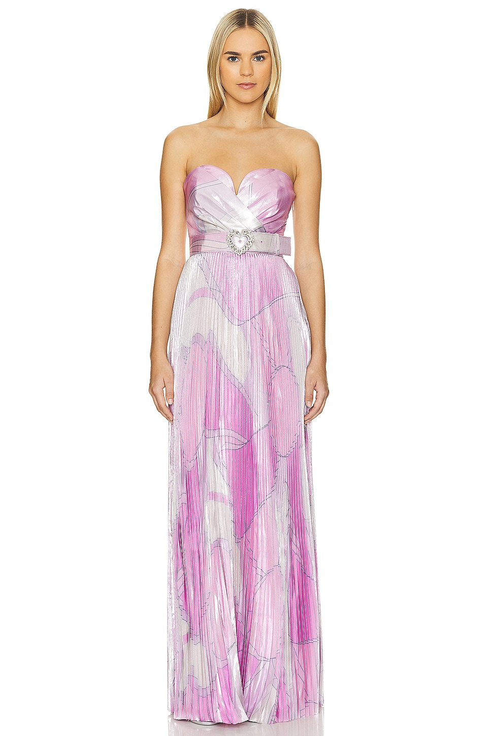 Rebecca Vallance Samar Strapless Gown