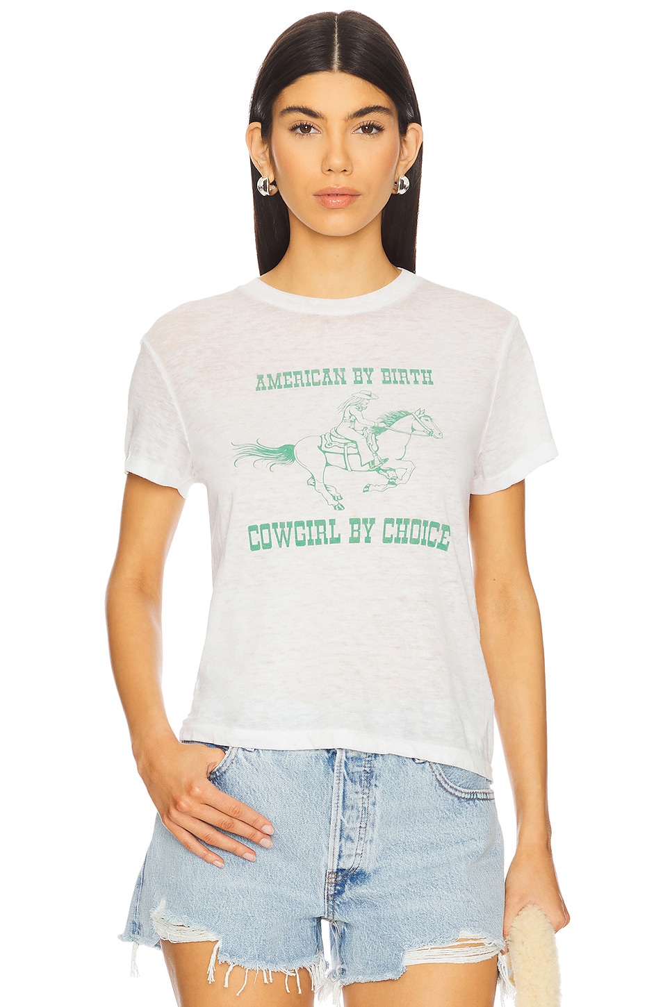 RE/DONE Cowgirl Classic Tee