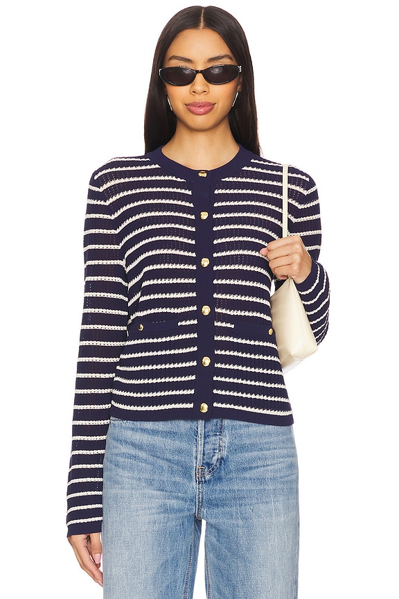 Rag & Bone Viola Stripe Cardigan