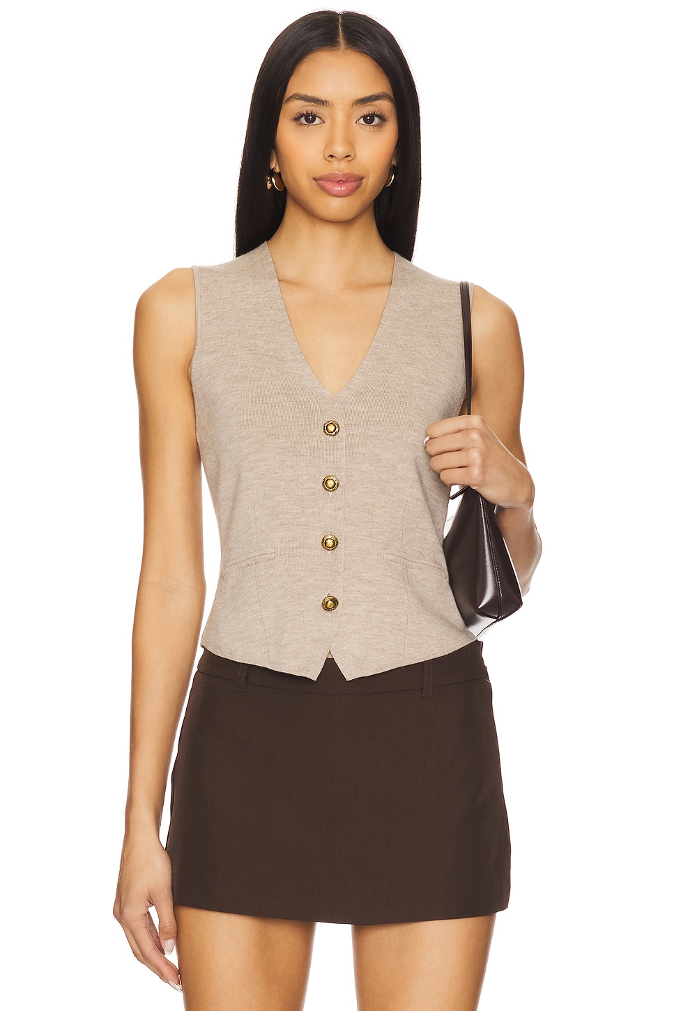 Rag & Bone Ella Vest Top