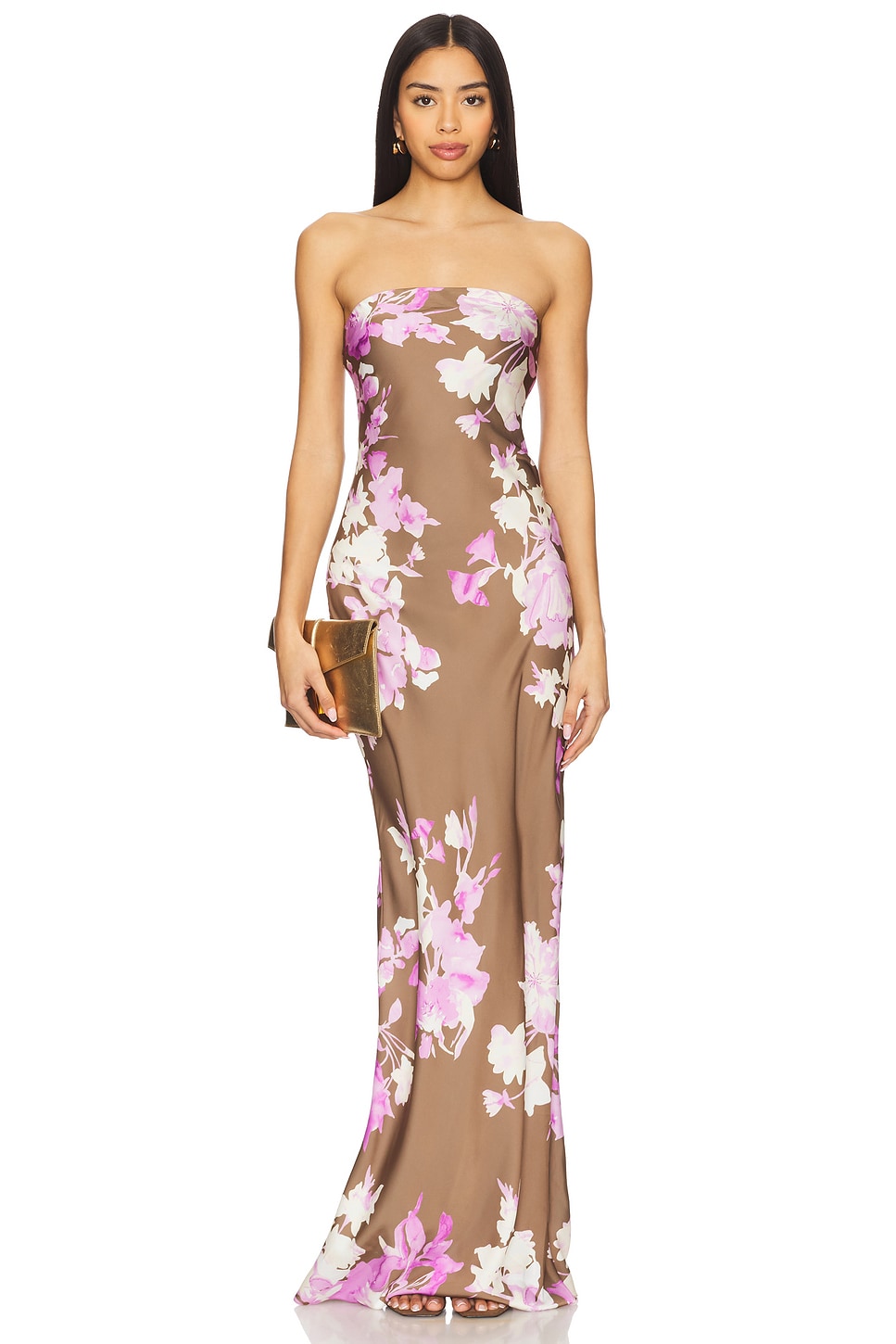 ROCOCO SAND Maxi Strapless Dress