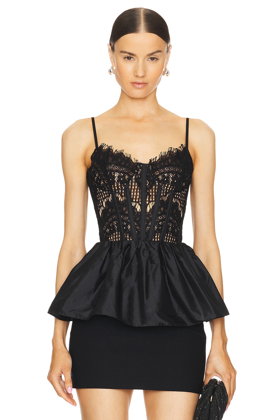 Rozie Corsets Peplum Bustier Top