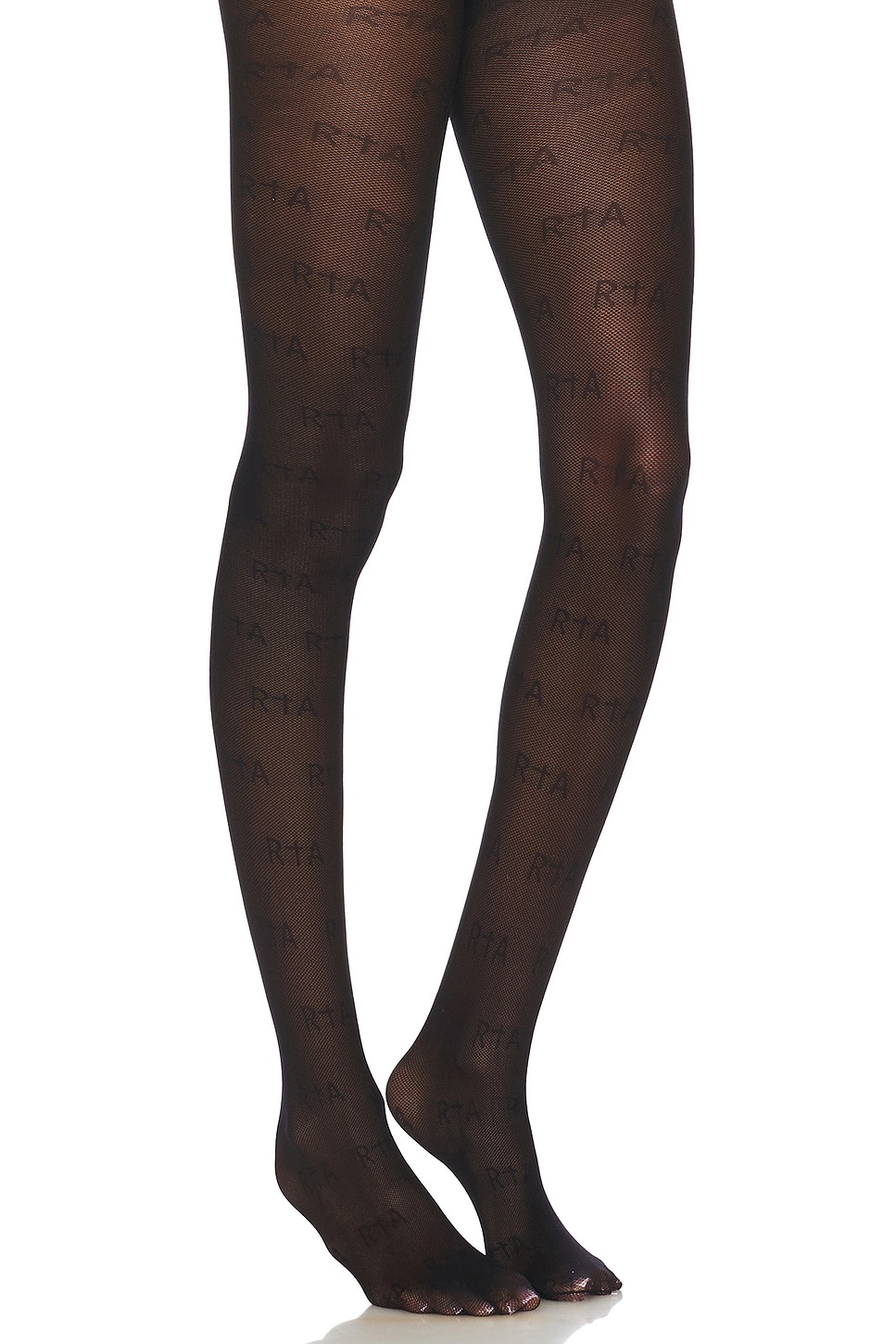 RTA Pippa Mesh Jacquard Tights